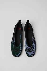 Camper Casi Myra Twins Textile Ballerina Flat
