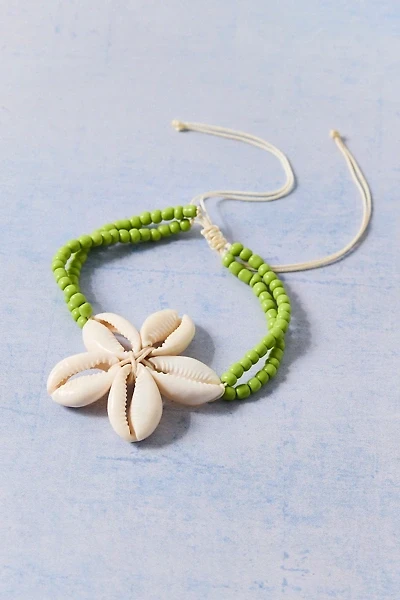 Shoreline Petal Beaded Anklet