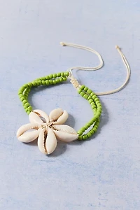 Shoreline Petal Beaded Anklet