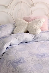 Dottie Lace Printed Soft Tee Jersey Duvet Cover