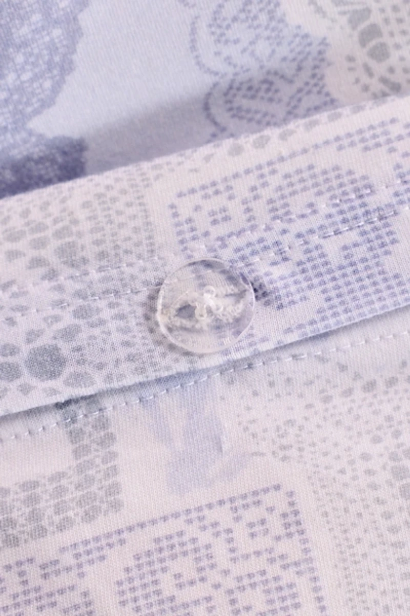 Dottie Lace Printed Soft Tee Jersey Duvet Cover