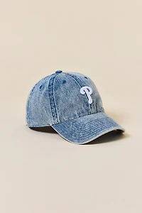 Mitchell & Ness MLB Philadelphia Phillies Denim Dad Hat