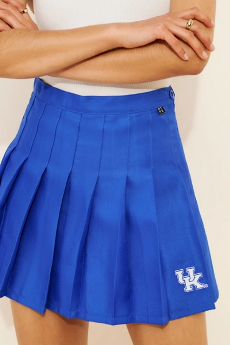 Hype and Vice University of Kentucky Pleated Tennis Skirt