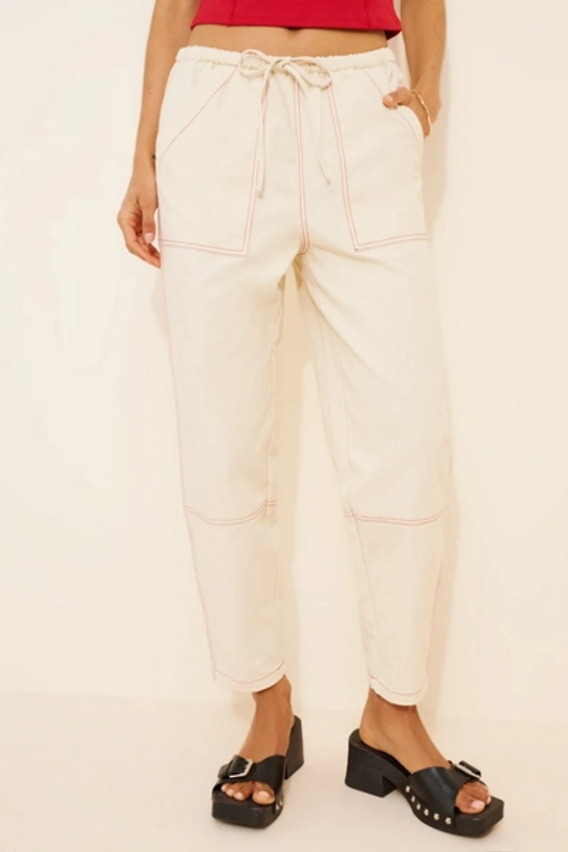 Lisa Says Gah Ivy Drawstring Pants