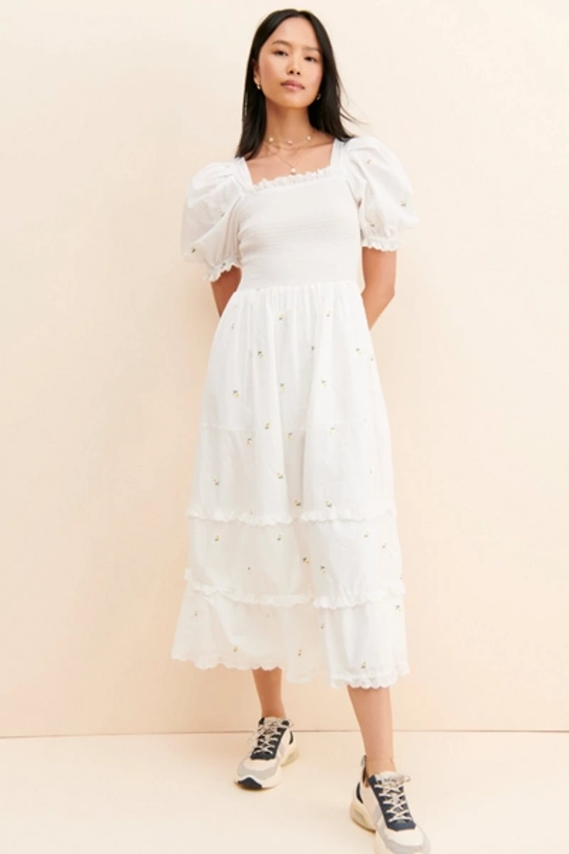 Sister Jane Coastland Petal Midi Dress