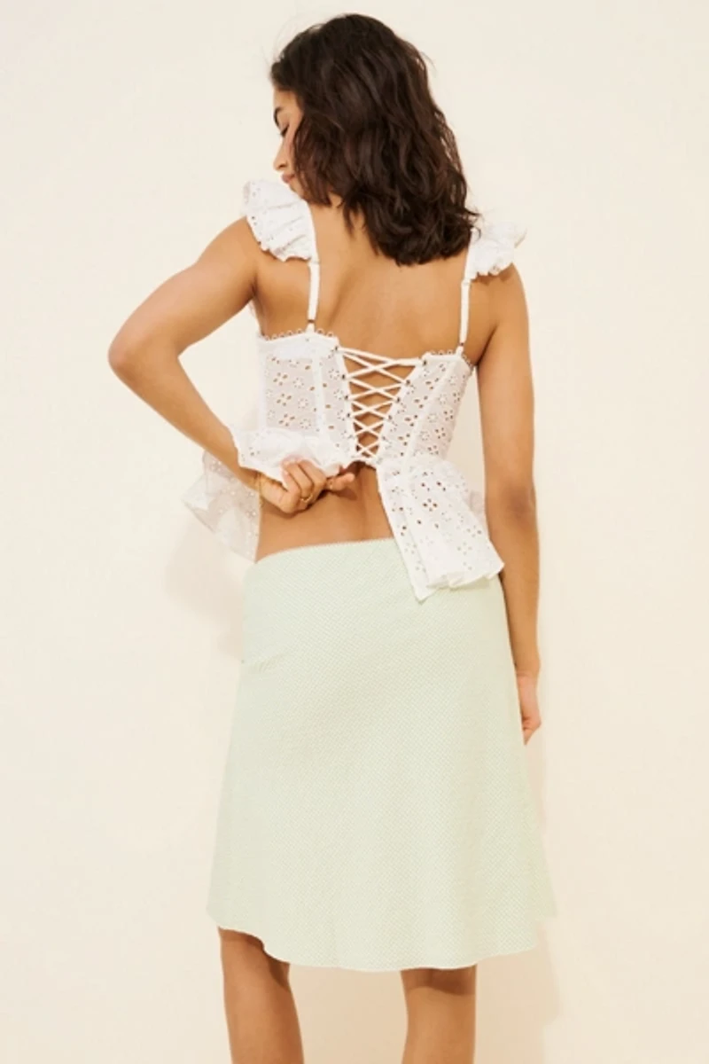 Guizio Gingham Paloma Skirt