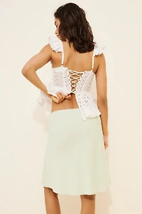 Guizio Gingham Paloma Skirt