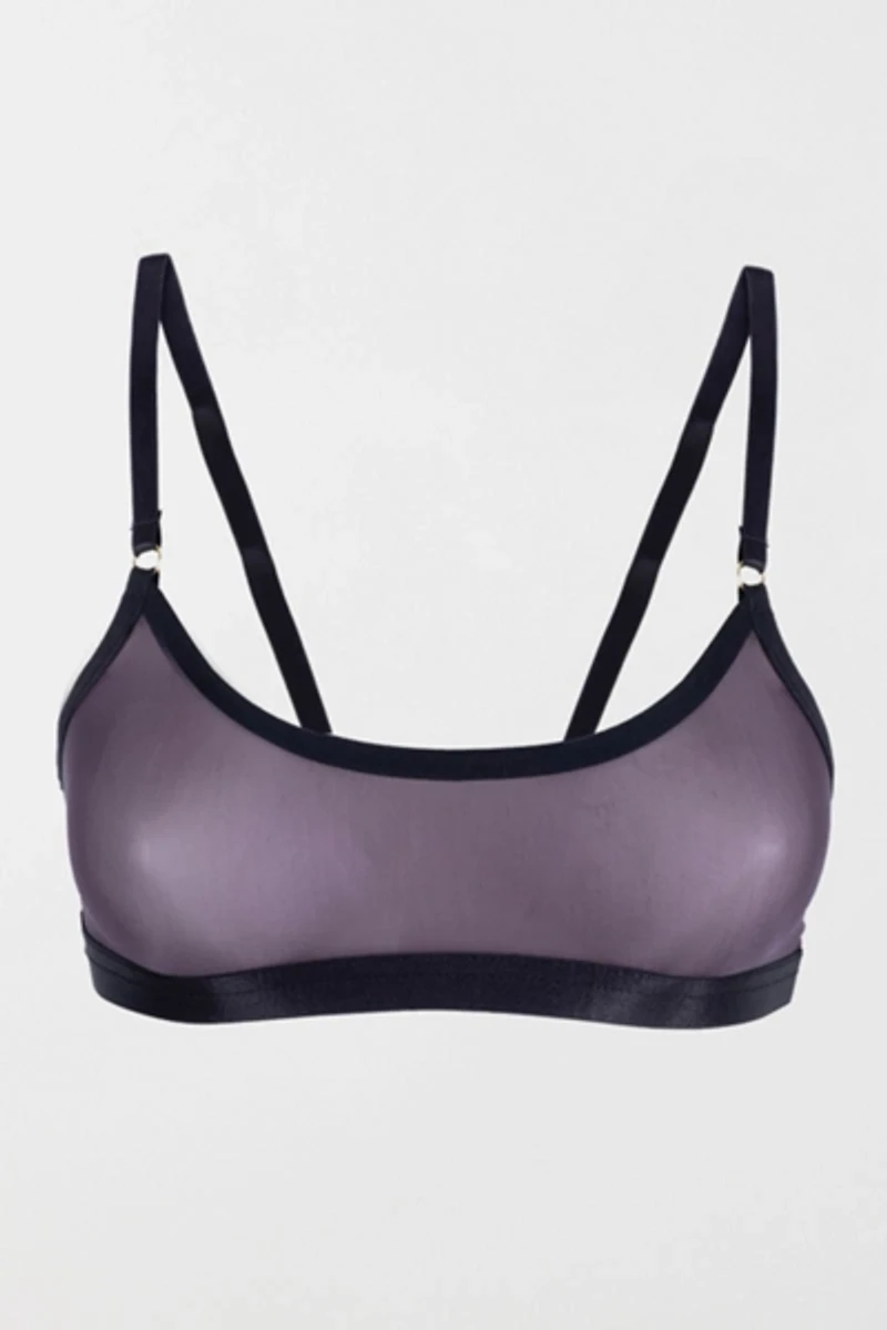 LECHERY® Lustrous Sheer Bralette
