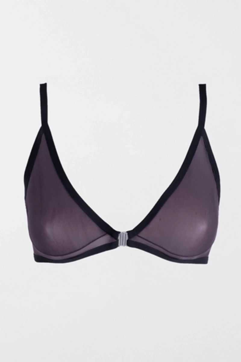 LECHERY® Lustrous Sheer Triangle Bra