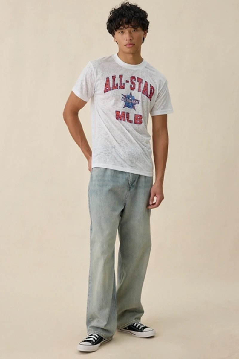 Mitchell & Ness MLB All-Star Graphic Burnout Tee
