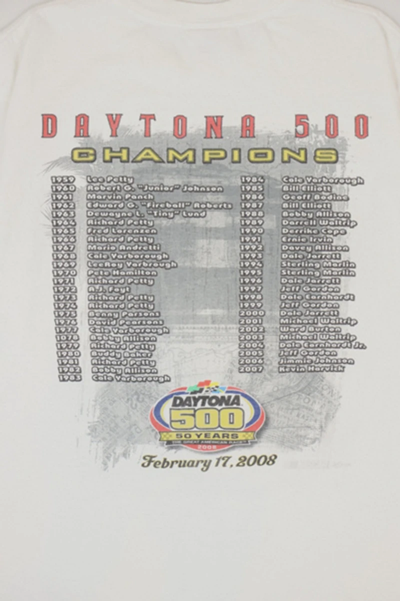 Vintage Nascar Daytona 500 Champions Tee