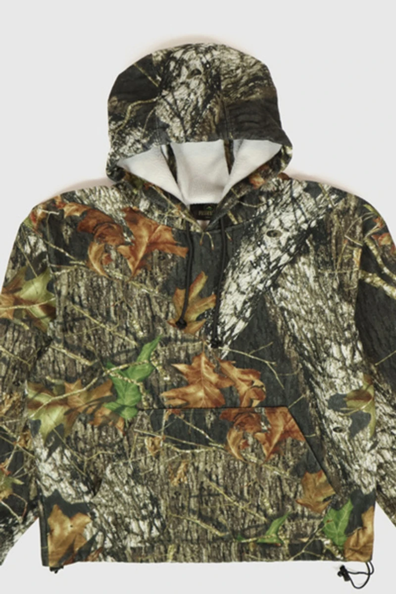 Vintage Real Tree Camo Fleece Hoodie