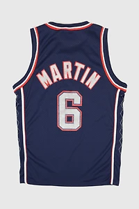 Vintage New Jersey Nets Kenyon Martin Basketball Jersey