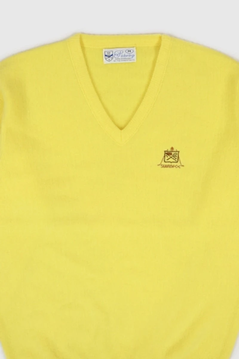 Vintage Seaview V-Neck Sweater