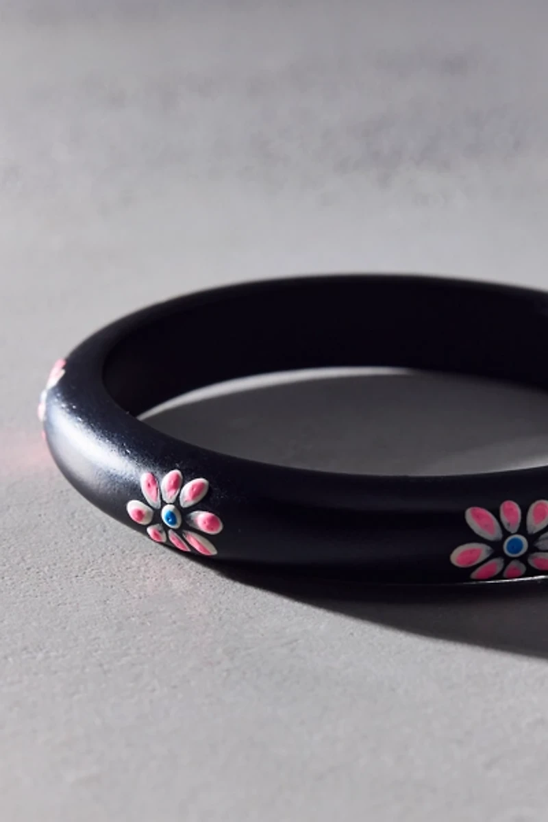 Dusk Flora Bangle Bracelet