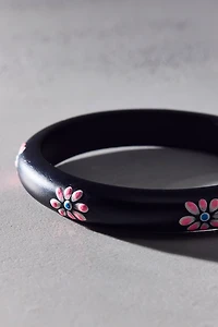 Dusk Flora Bangle Bracelet