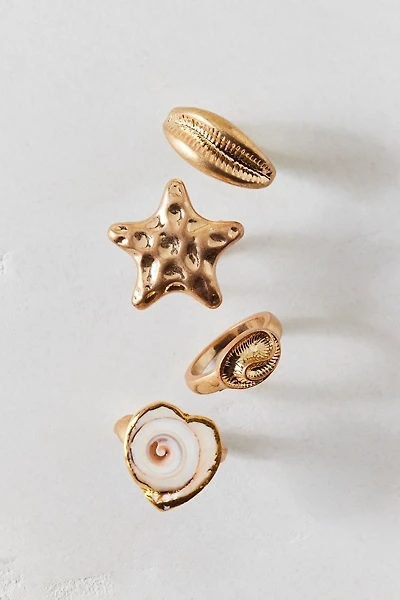 Sea Star Rings Set