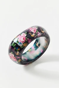 Chunky Printed Bangle Bracelet