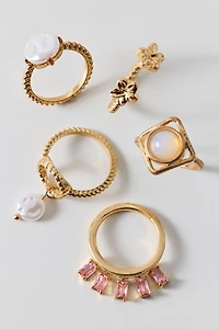 Stella Romantic Mix & Match Rings Set