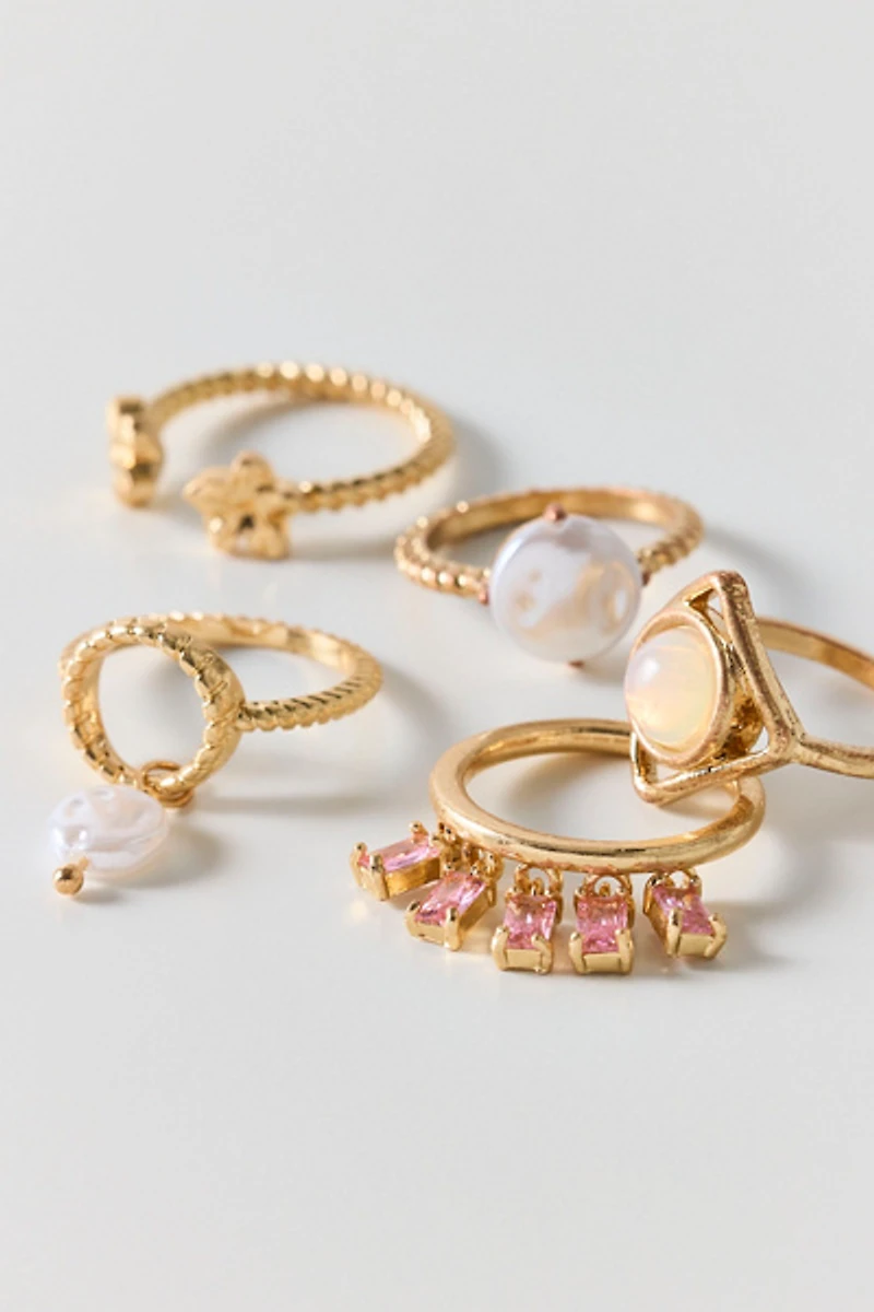 Stella Romantic Mix & Match Rings Set