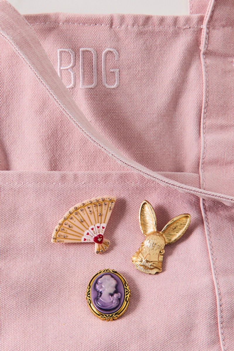 Hare's Haste Rabbit Brooch Set