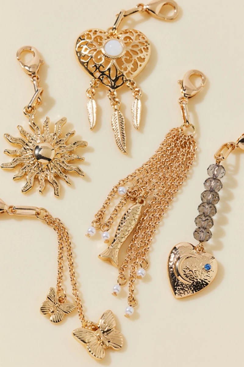 Celestial Burst Bikini Charms Set