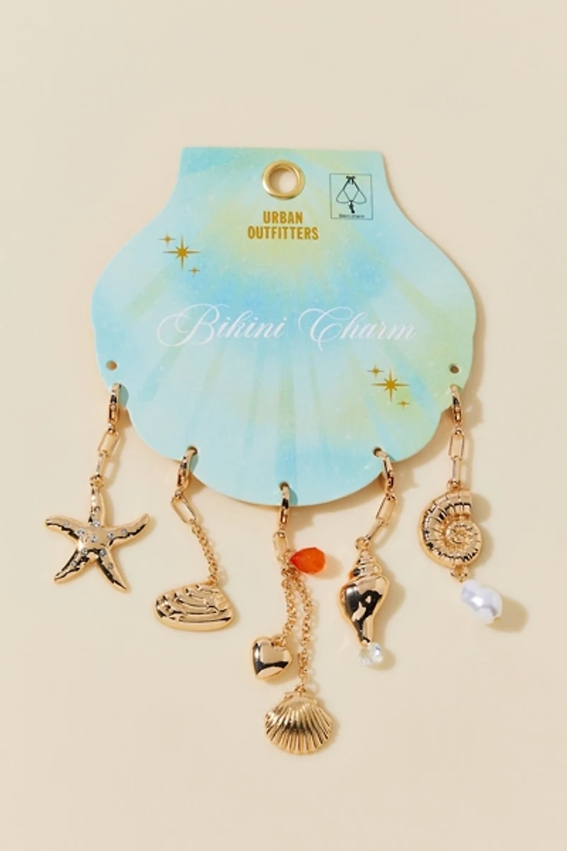 Seashell Love Bikini Charms Set