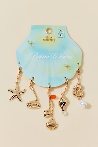 Seashell Love Bikini Charms Set