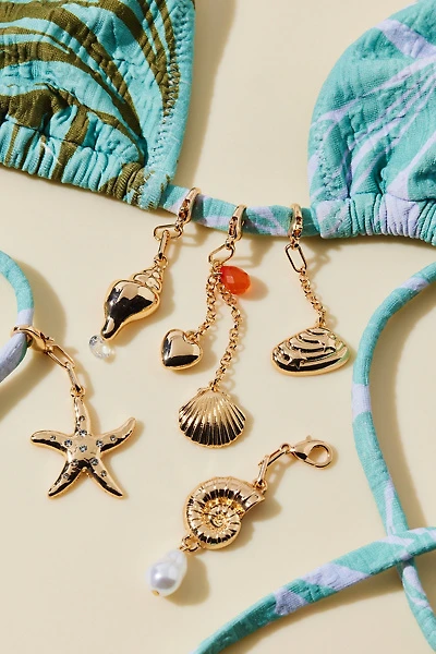 Seashell Love Bikini Charms Set