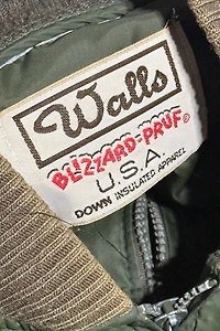 Vintage 1970's Walls Blizzard-Pruf Down Bomber Jacket