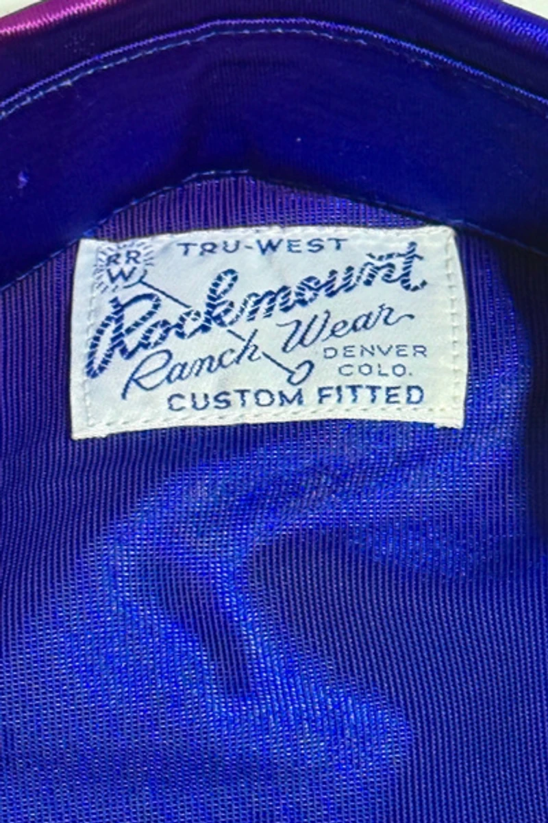 Vintage 1960's Rockmount Ranch Wear Western Pearl Snap Shirt Jacket
