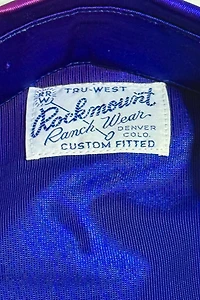 Vintage 1960's Rockmount Ranch Wear Western Pearl Snap Shirt Jacket