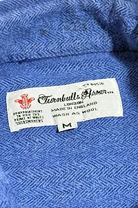 Vintage 1980's Turnbull & Asser Herringbone Flannel Shirt