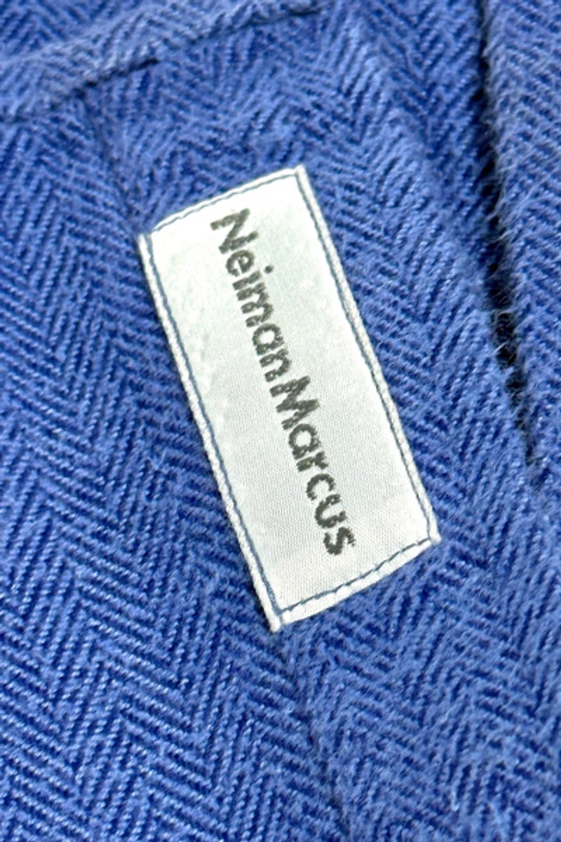 Vintage 1980's Turnbull & Asser Herringbone Flannel Shirt