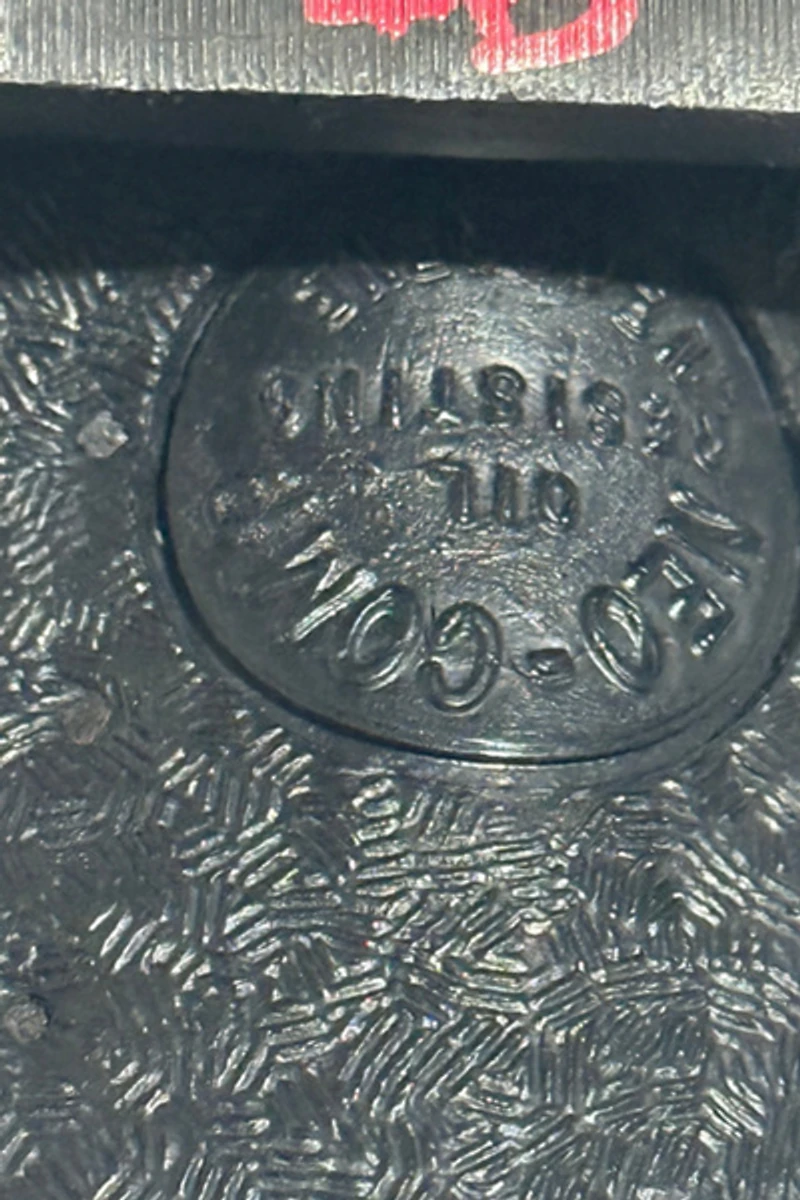 Vintage 1970's Deadstock Custom Embroidered Dark Cowboy Boots