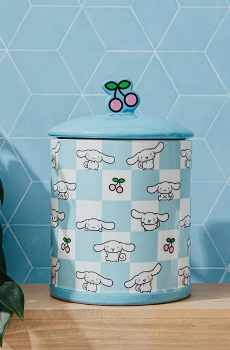 Sanrio Cinnamoroll Cherry Ceramic Snack Jar