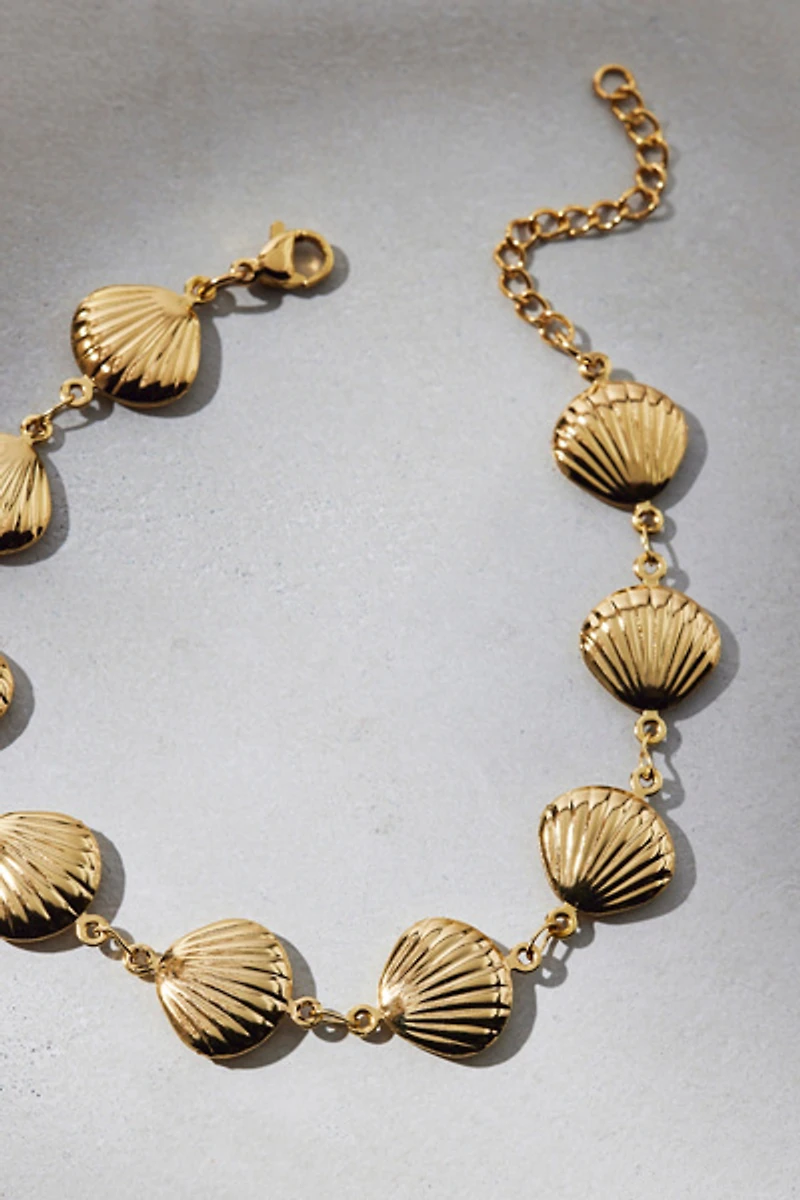 Waterproof Shell Charm Bracelet