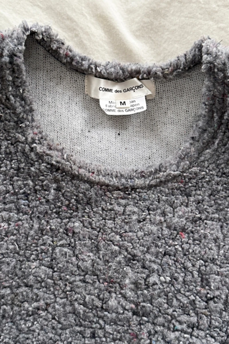 Comme Des Garçons AW22 Boa Textured Sweater