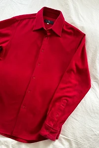 Vintage Yohji Yamamoto Y's Red Wool Shirt