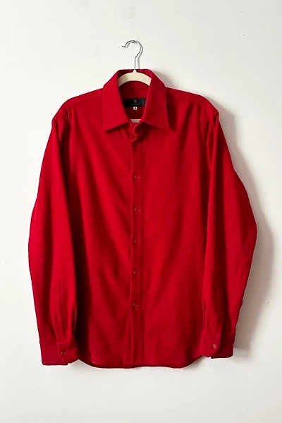 Vintage Yohji Yamamoto Y's Red Wool Shirt