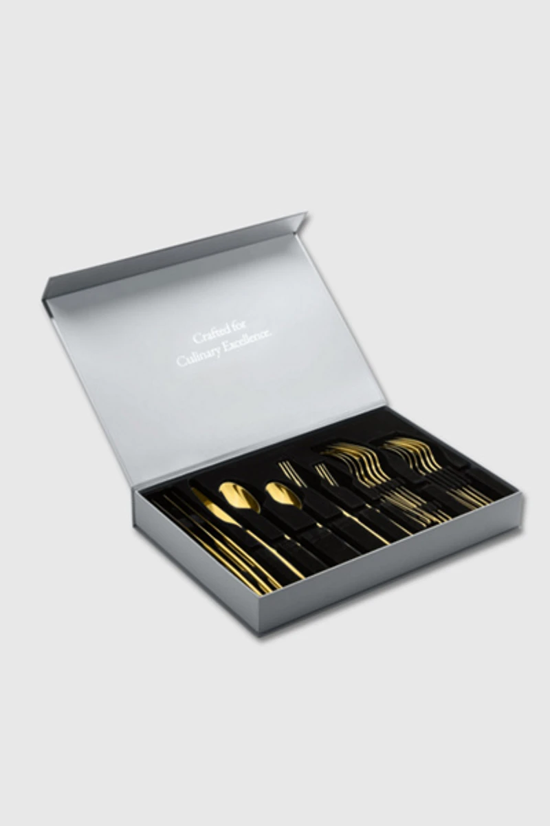 Italic Emilia Mirror 20-Piece Flatware Set