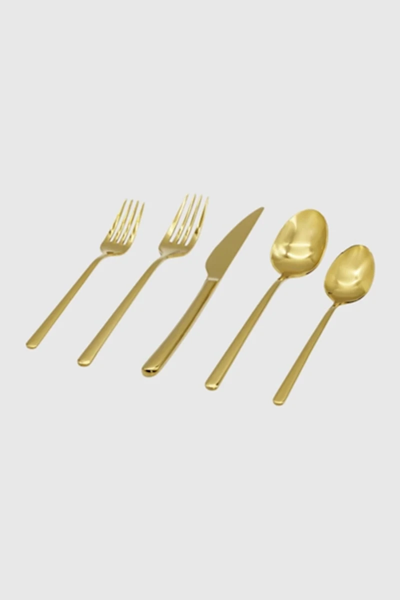 Italic Emilia Mirror 20-Piece Flatware Set