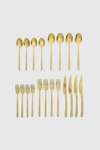 Italic Emilia Mirror 20-Piece Flatware Set