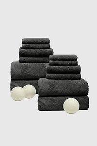 Italic Ultraplush Australian Cotton 12-Piece Towel Set