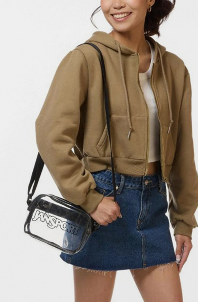 JanSport Clear Crossbody Bag