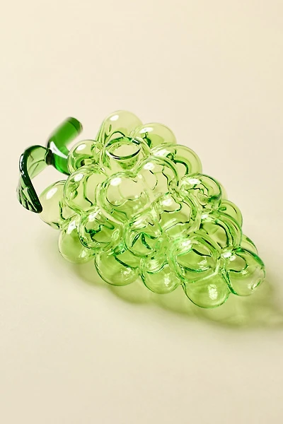 Edie Parker Glass Grape Bunch Vessel