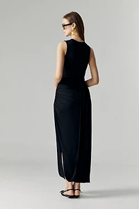 ATS Evel Draped Dress