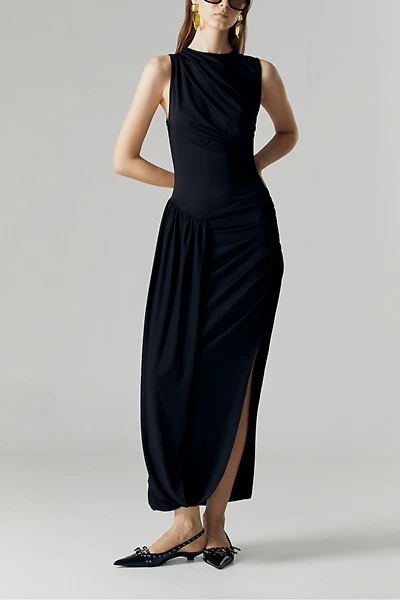 ATS Evel Draped Dress