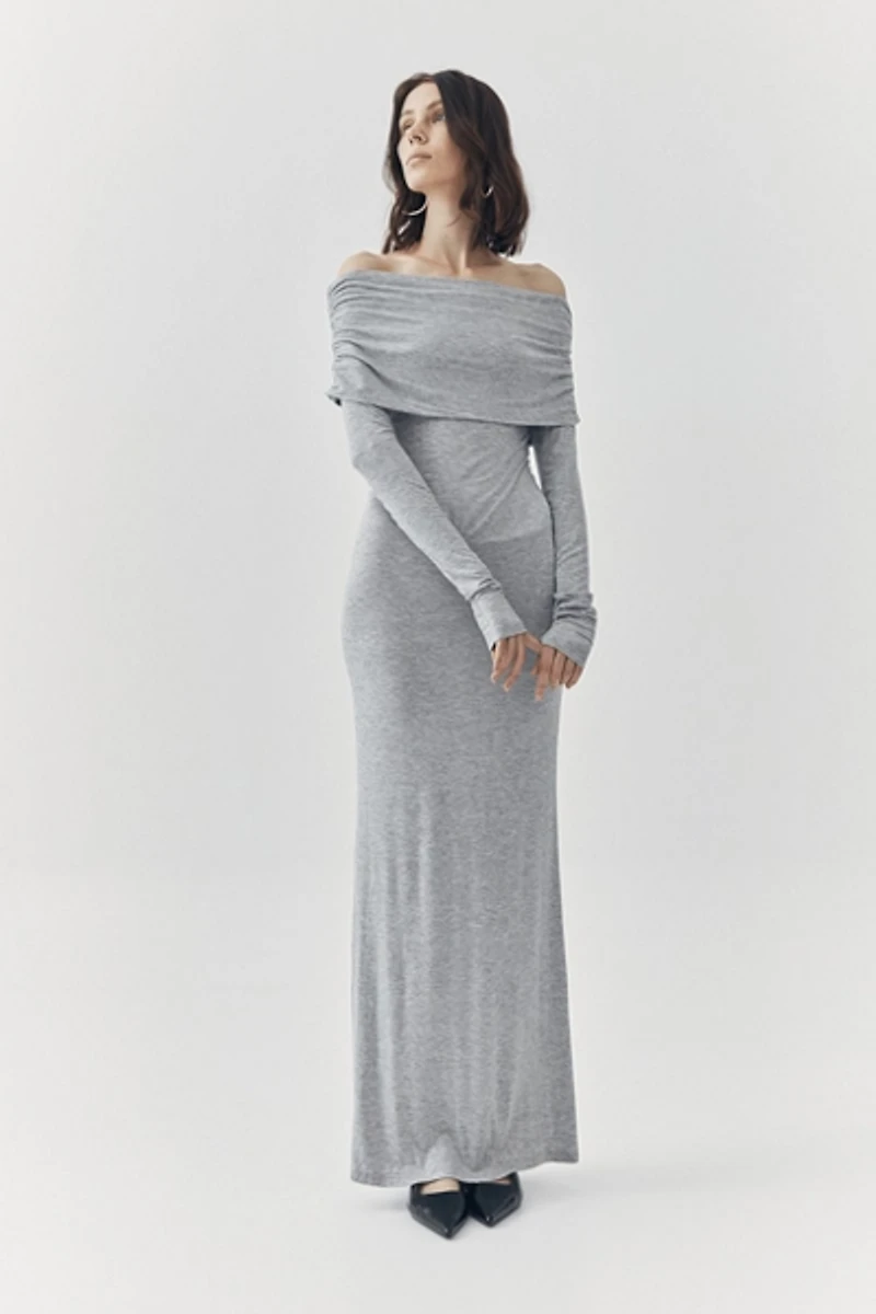 ATS Esme Off-the-Shoulder Maxi Dress