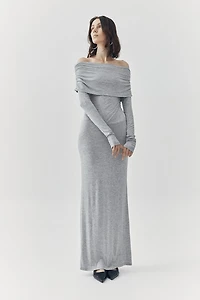 ATS Esme Off-the-Shoulder Maxi Dress